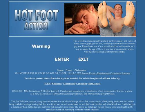 hot foot action