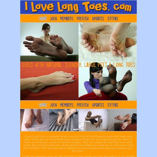 i love long toes