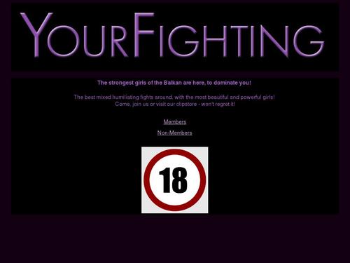 your fighting