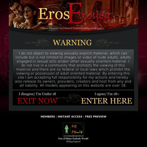 Eros Adult Website